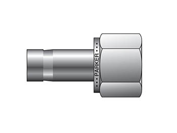 8FA6K-S A-LOK Inch Tube BSPT Female Adapter - FA K